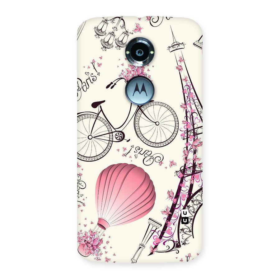 Flower Clipart Back Case for Moto X 2nd Gen