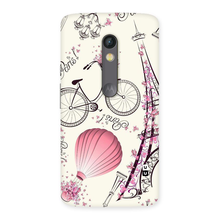 Flower Clipart Back Case for Moto X Play