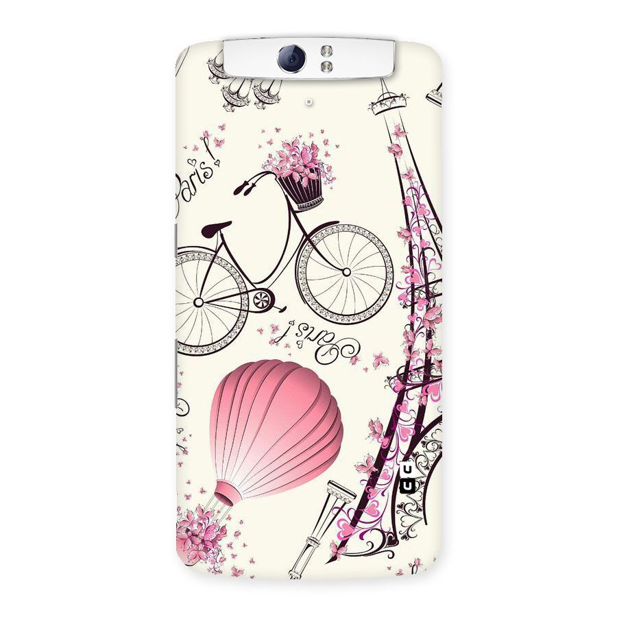 Flower Clipart Back Case for Oppo N1