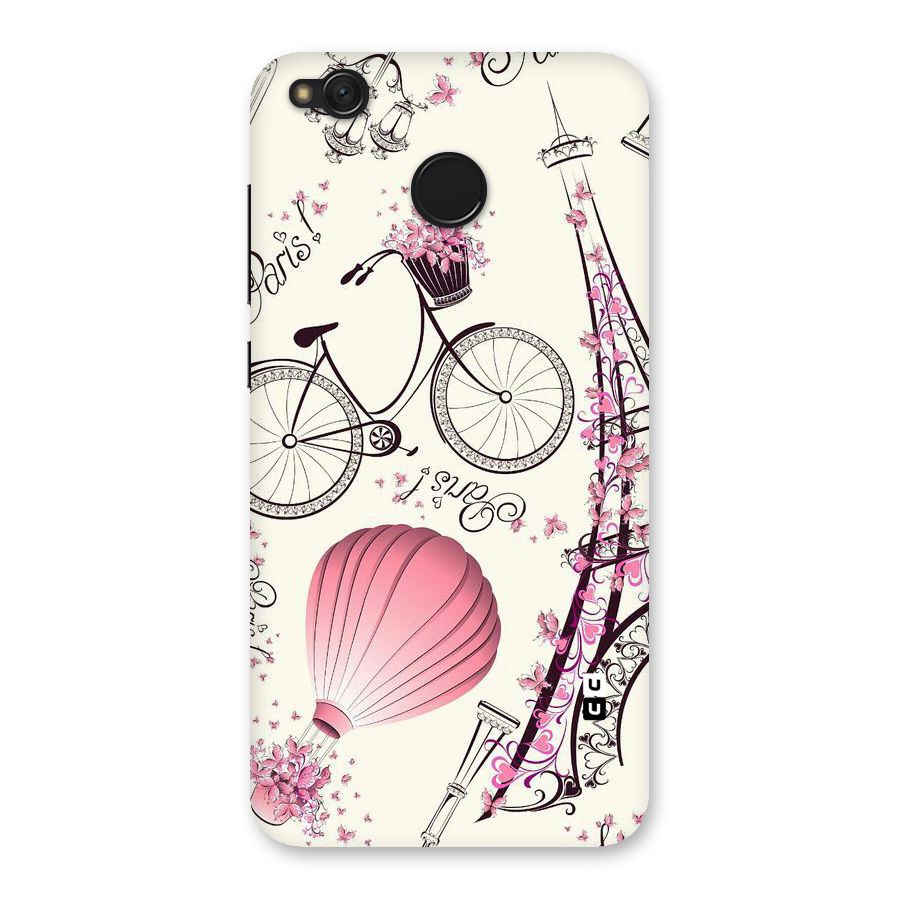Flower Clipart Back Case for Redmi 4