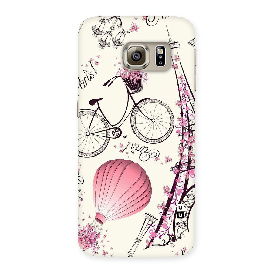 Flower Clipart Back Case for Samsung Galaxy S6 Edge