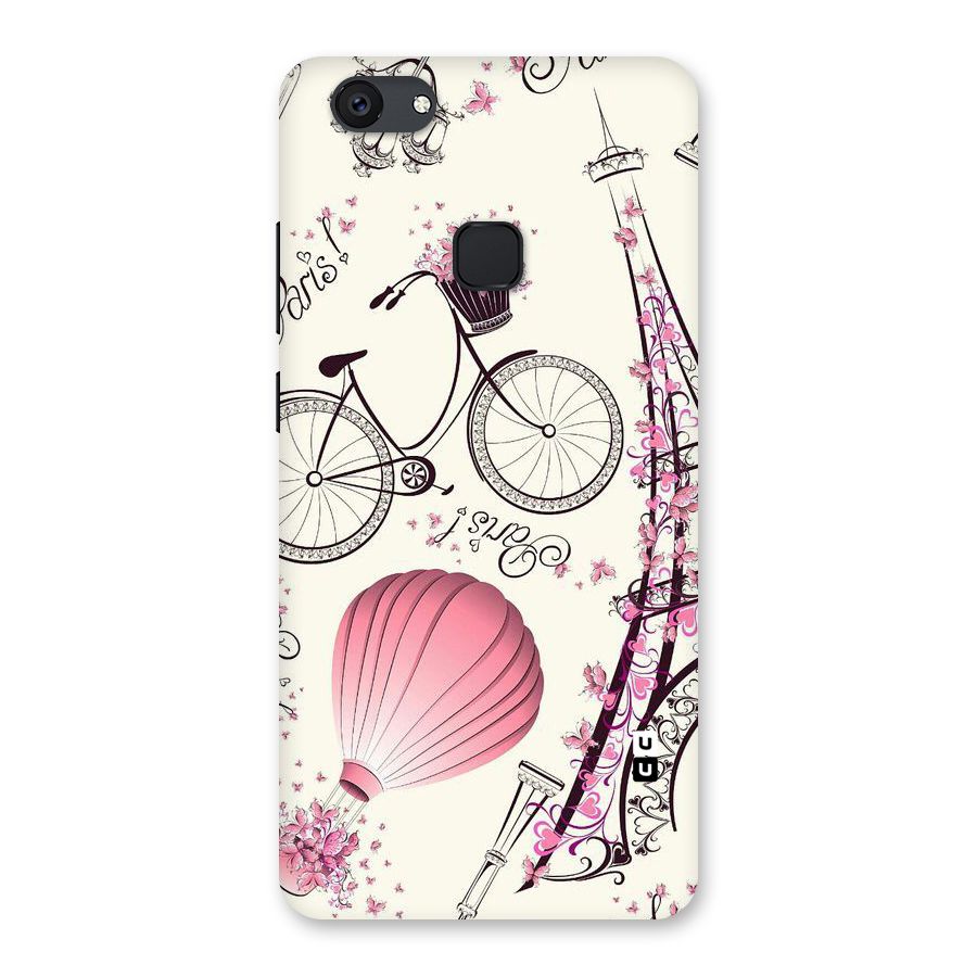 Flower Clipart Back Case for Vivo V7 Plus