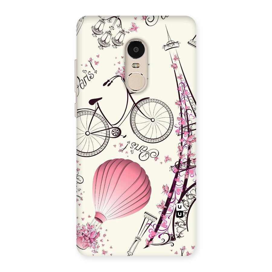 Flower Clipart Back Case for Xiaomi Redmi Note 4