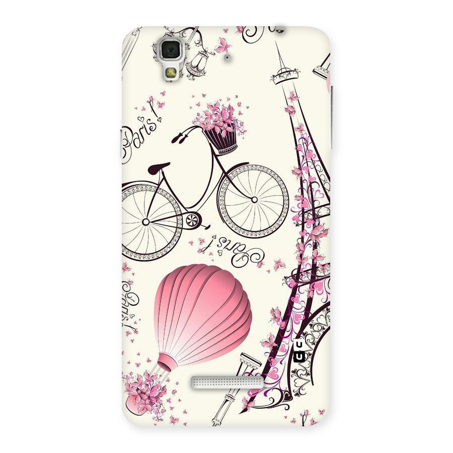 Flower Clipart Back Case for Yu Yureka