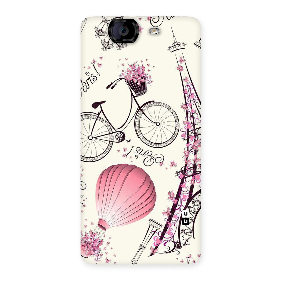 Flower Clipart Design Back Case for Canvas Knight A350