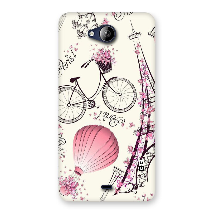 Flower Clipart Design Back Case for Canvas Play Q355