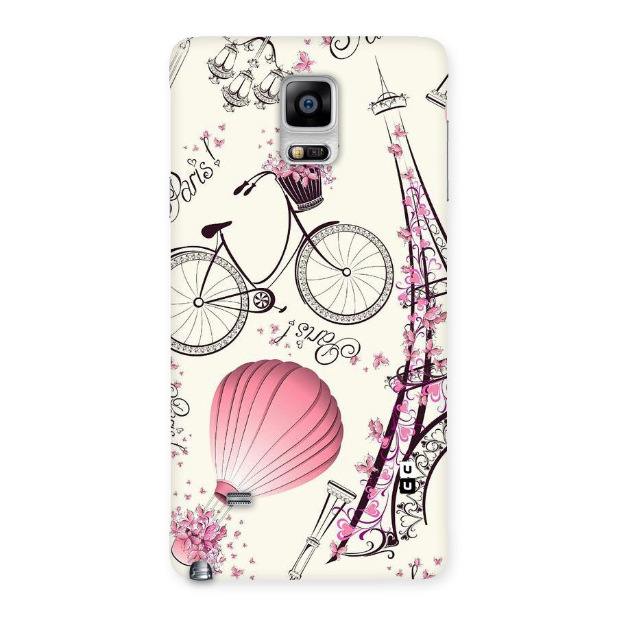 Flower Clipart Design Back Case for Galaxy Note 4