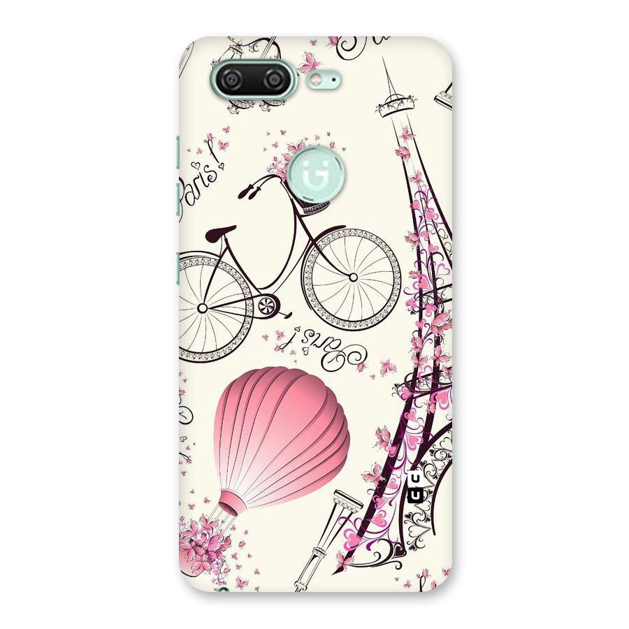 Flower Clipart Design Back Case for Gionee S10