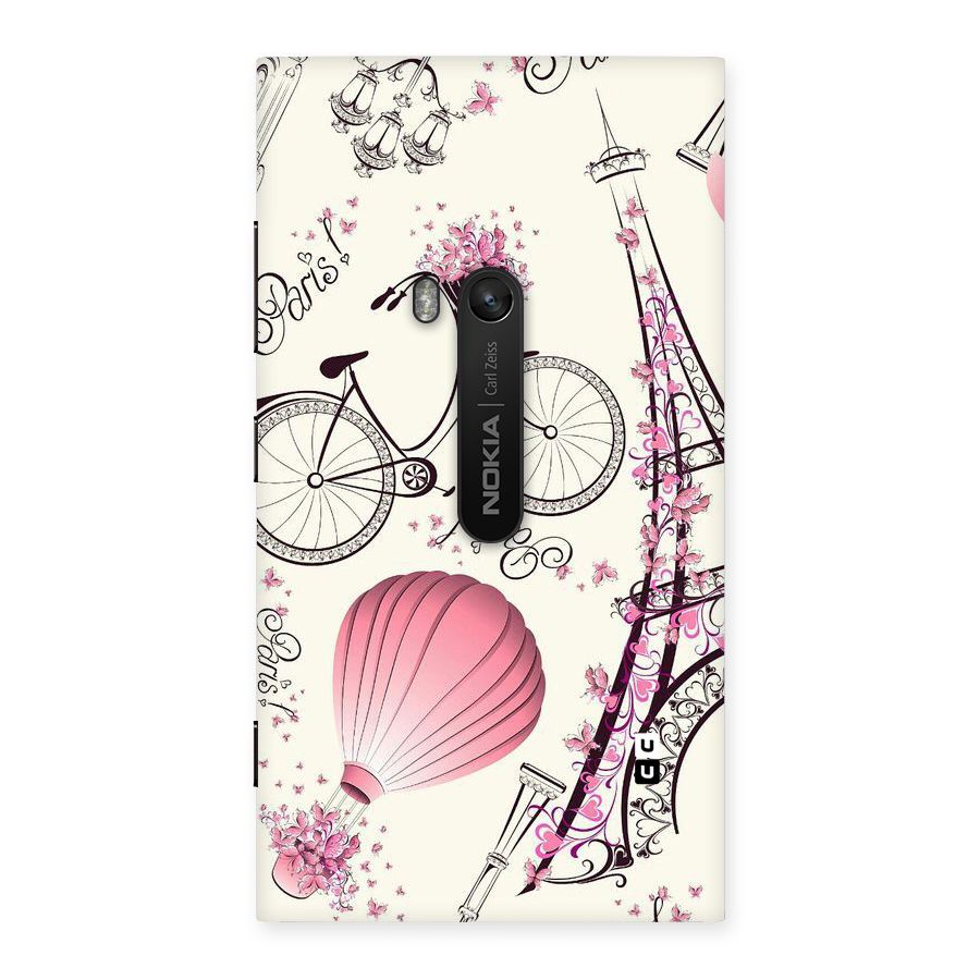 Flower Clipart Design Back Case for Lumia 920