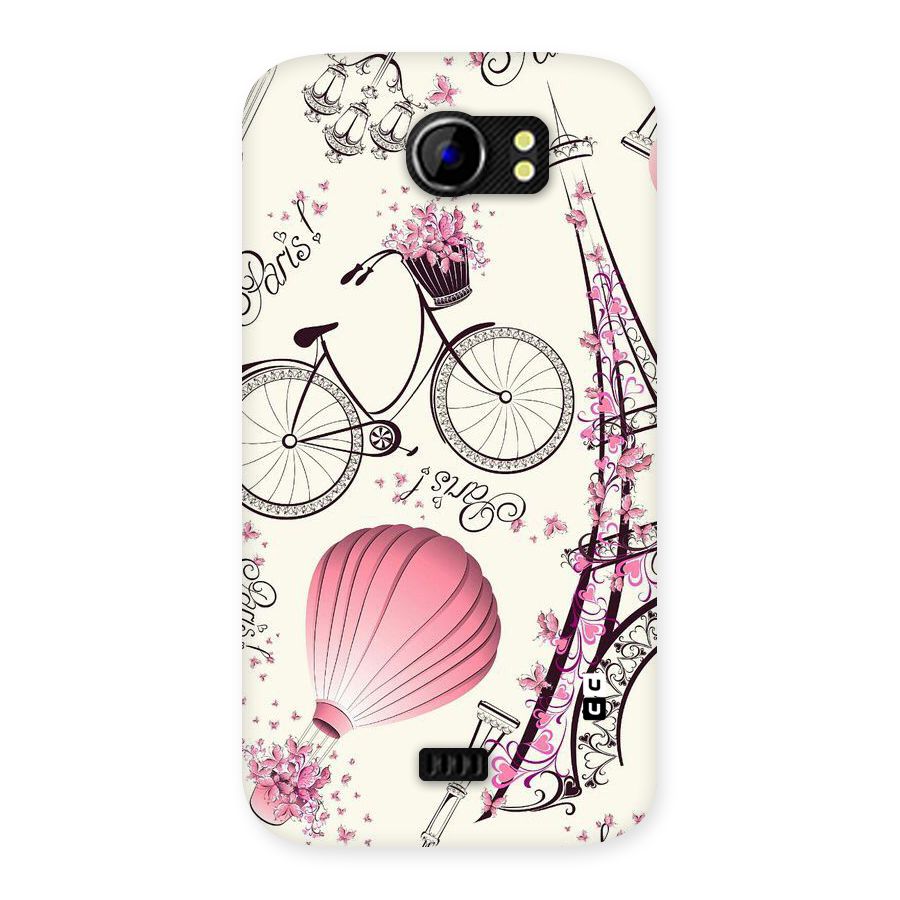 Flower Clipart Design Back Case for Micromax Canvas 2 A110