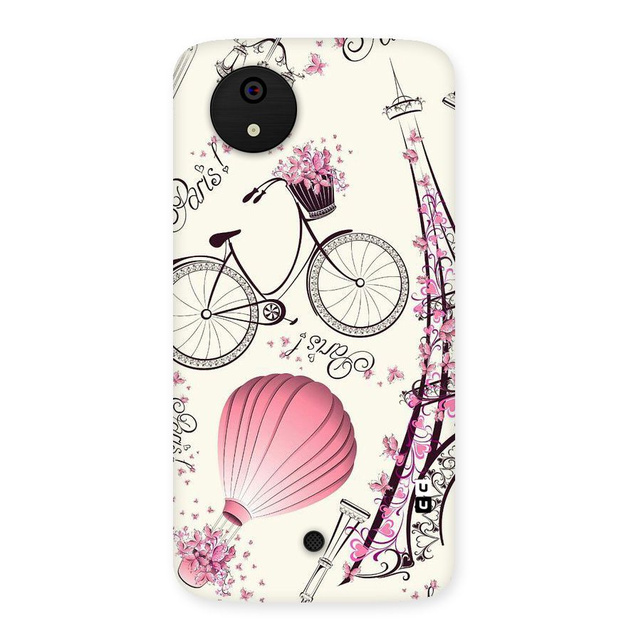 Flower Clipart Design Back Case for Micromax Canvas A1