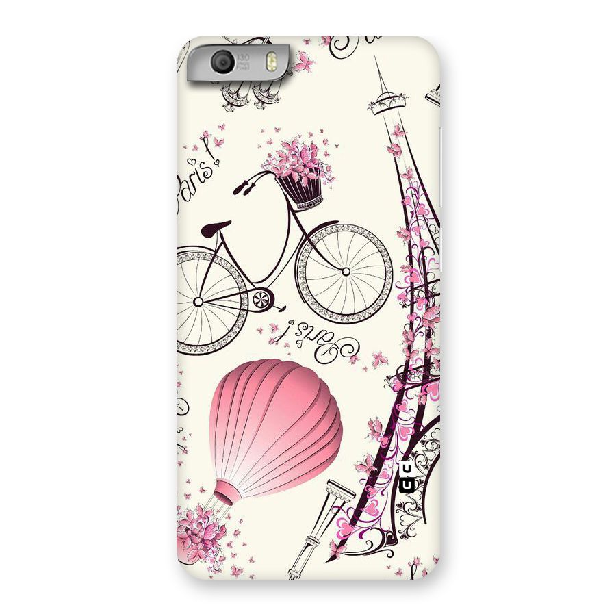 Flower Clipart Design Back Case for Micromax Canvas Knight 2