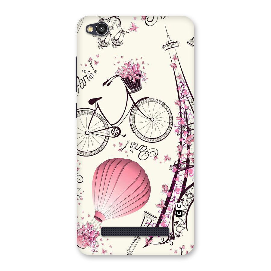 Flower Clipart Design Back Case for Redmi 4A