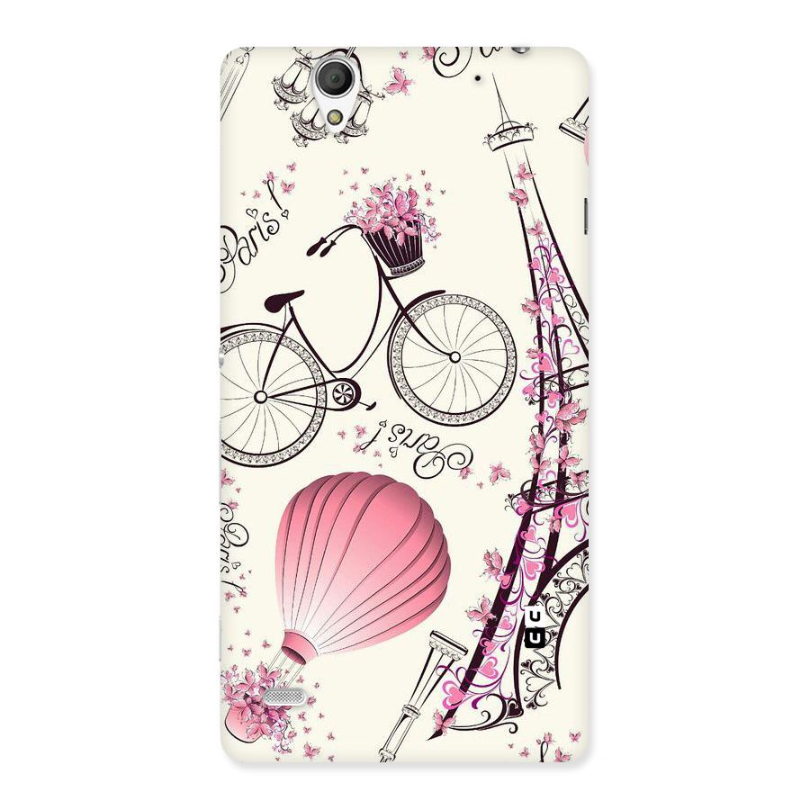 Flower Clipart Design Back Case for Sony Xperia C4