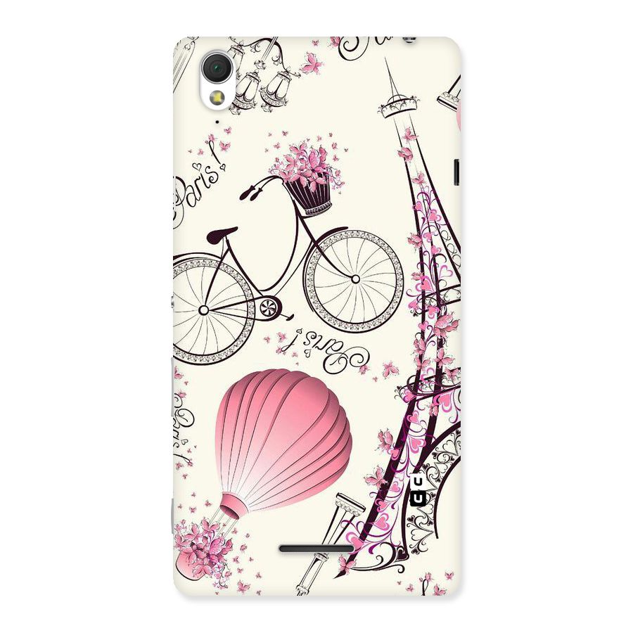 Flower Clipart Design Back Case for Sony Xperia T3