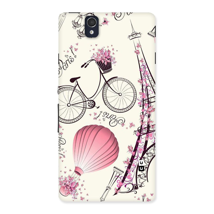 Flower Clipart Design Back Case for Sony Xperia Z