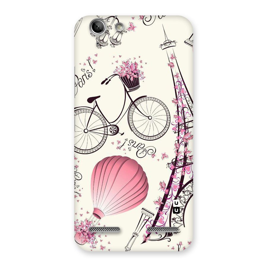 Flower Clipart Design Back Case for Vibe K5 Plus