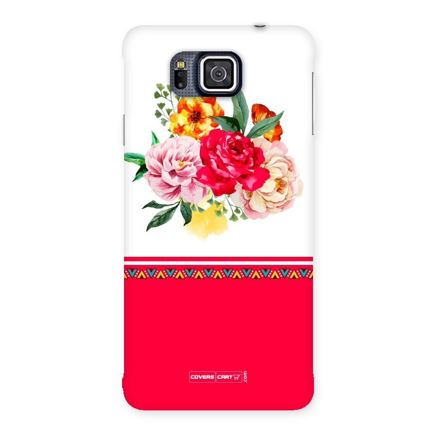 Flower Fusion Back Case for Galaxy Alpha