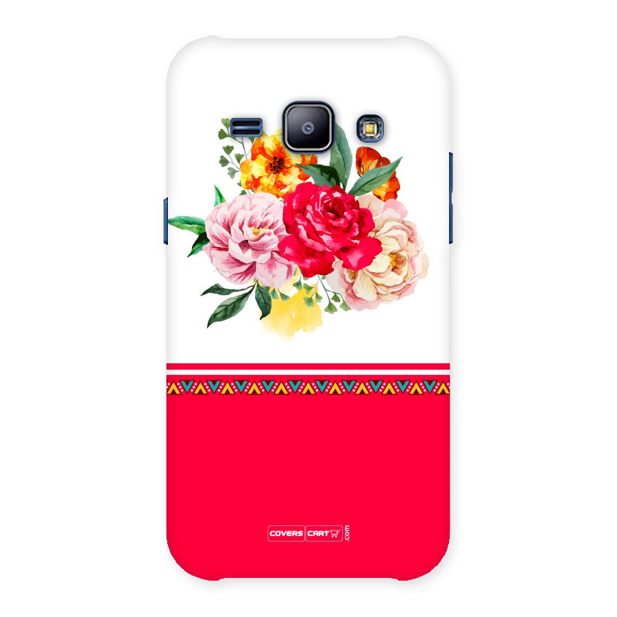Flower Fusion Back Case for Galaxy J1