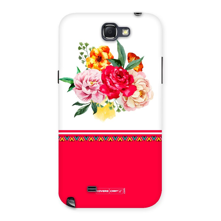 Flower Fusion Back Case for Galaxy Note 2
