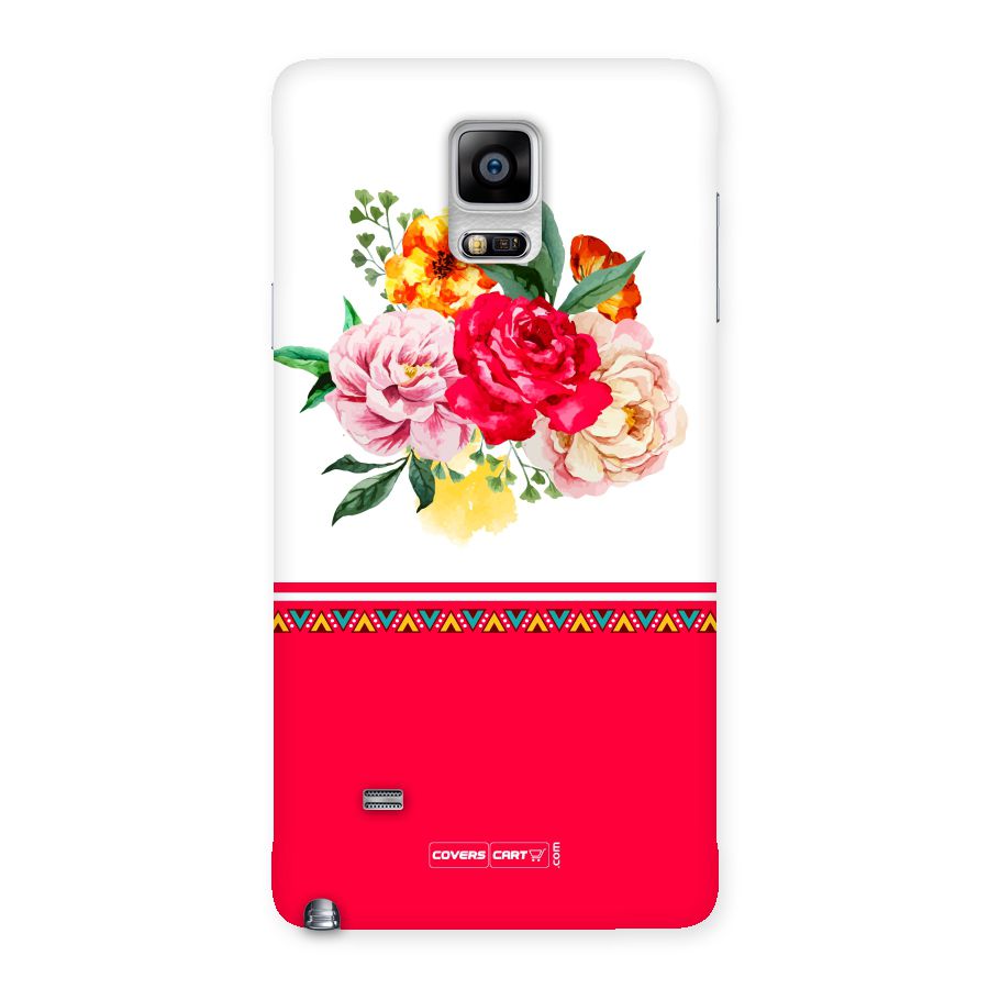 Flower Fusion Back Case for Galaxy Note 4