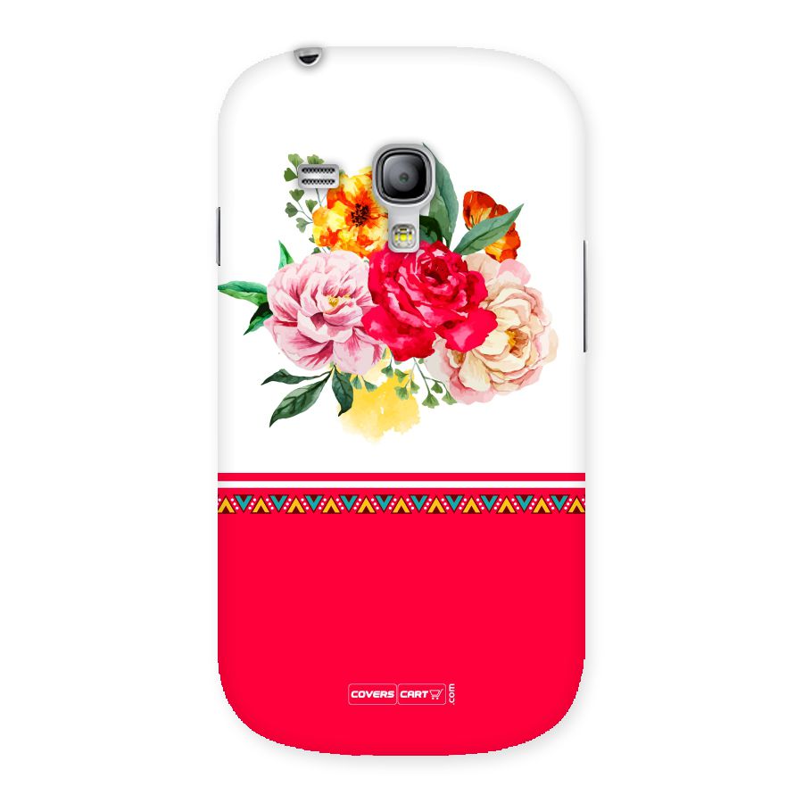 Flower Fusion Back Case for Galaxy S3 Mini