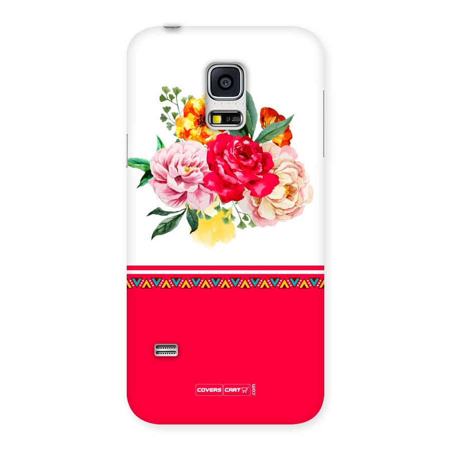 Flower Fusion Back Case for Galaxy S5 Mini