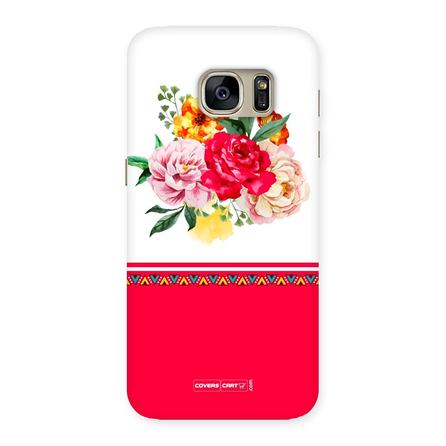 Flower Fusion Back Case for Galaxy S7