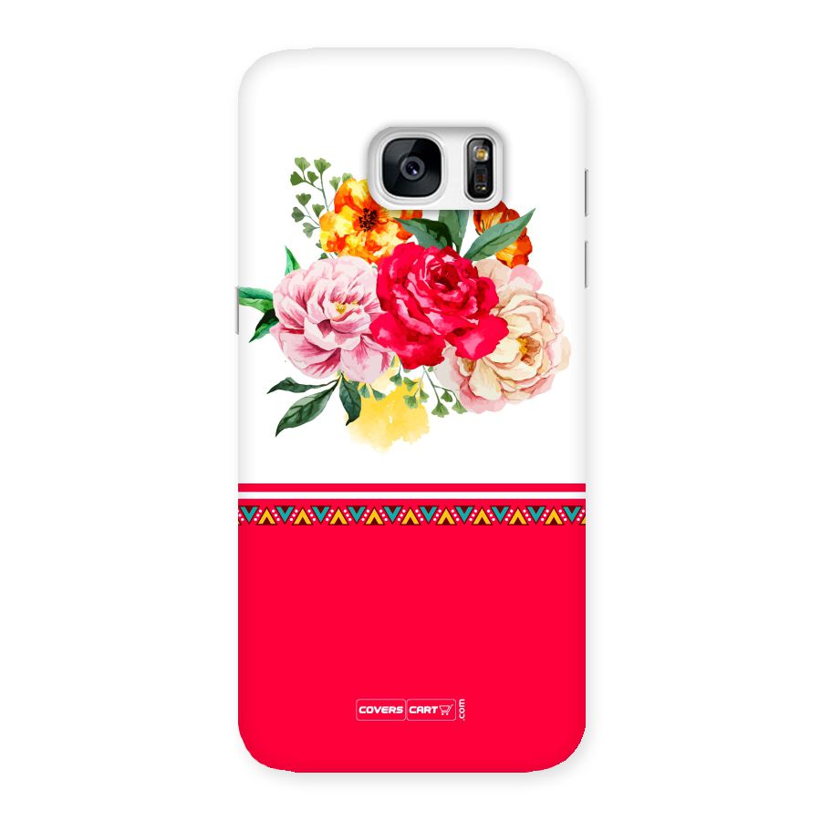 Flower Fusion Back Case for Galaxy S7 Edge