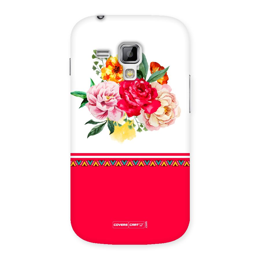 Flower Fusion Back Case for Galaxy S Duos