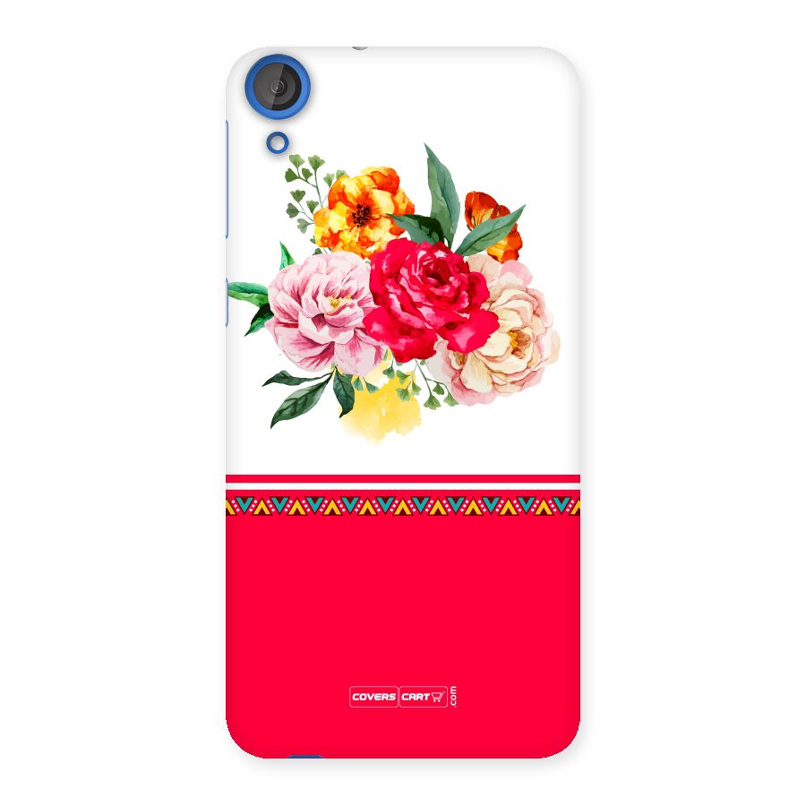 Flower Fusion Back Case for HTC Desire 820