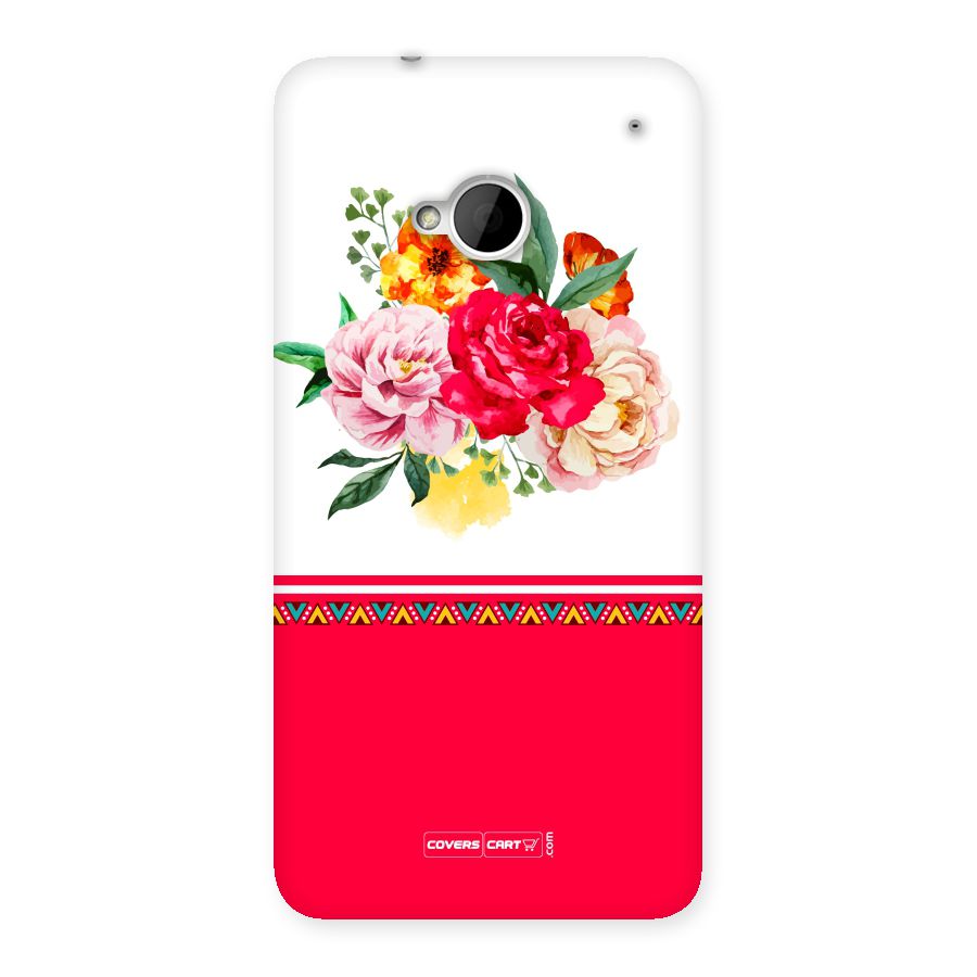 Flower Fusion Back Case for HTC One M7