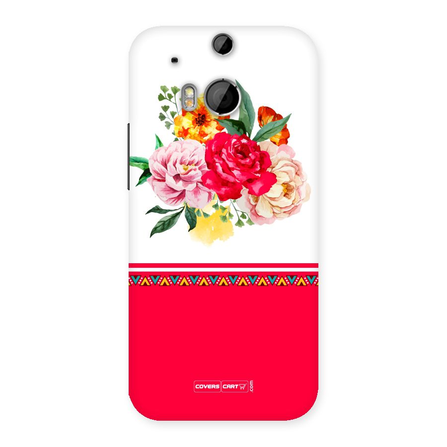 Flower Fusion Back Case for HTC One M8