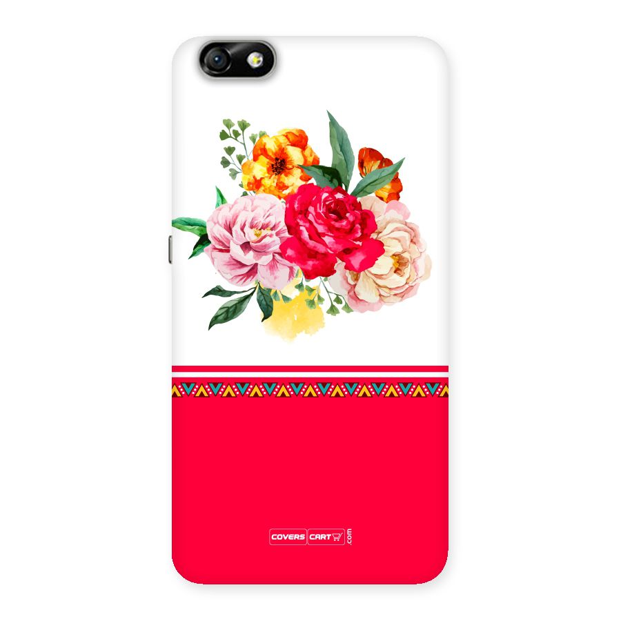 Flower Fusion Back Case for Honor 4X