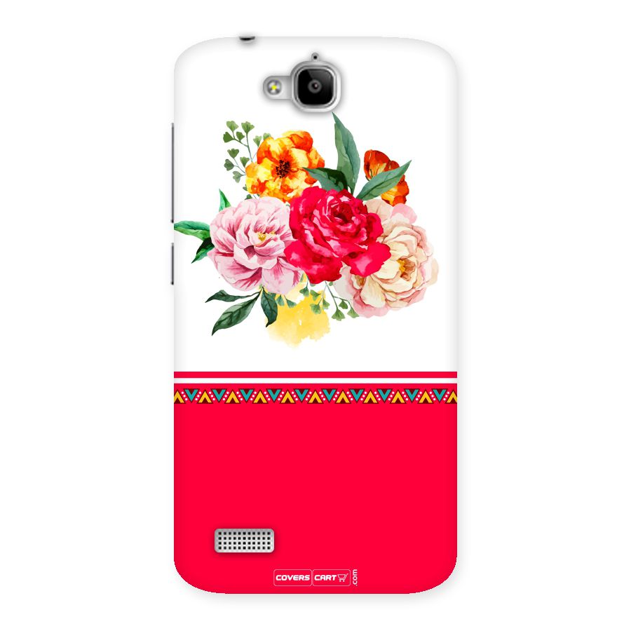 Flower Fusion Back Case for Honor Holly