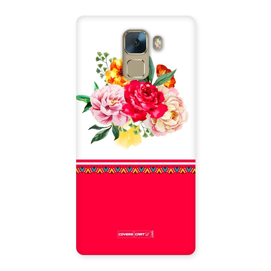 Flower Fusion Back Case for Huawei Honor 7