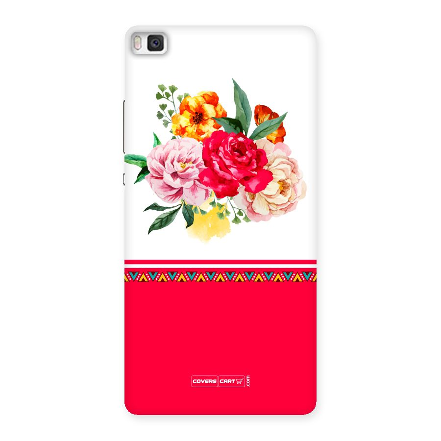 Flower Fusion Back Case for Huawei P8