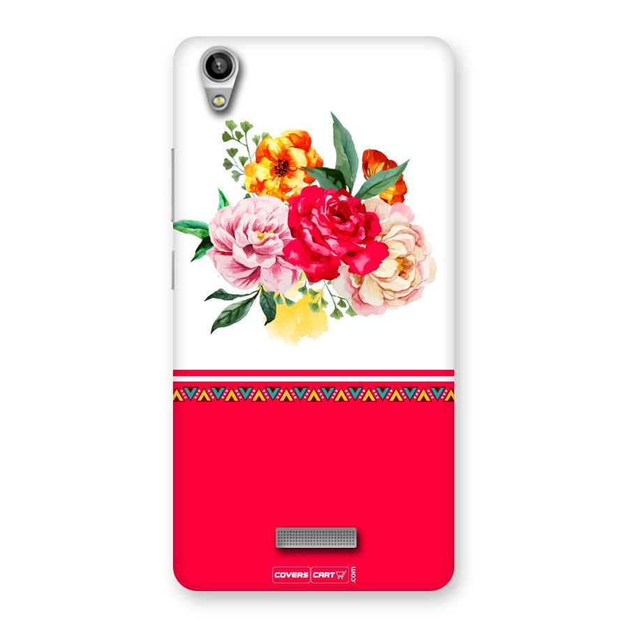 Flower Fusion Back Case for Lava-Pixel-V1