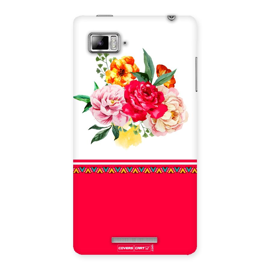 Flower Fusion Back Case for Lenovo Vibe Z K910