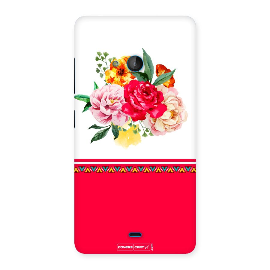 Flower Fusion Back Case for Lumia 540