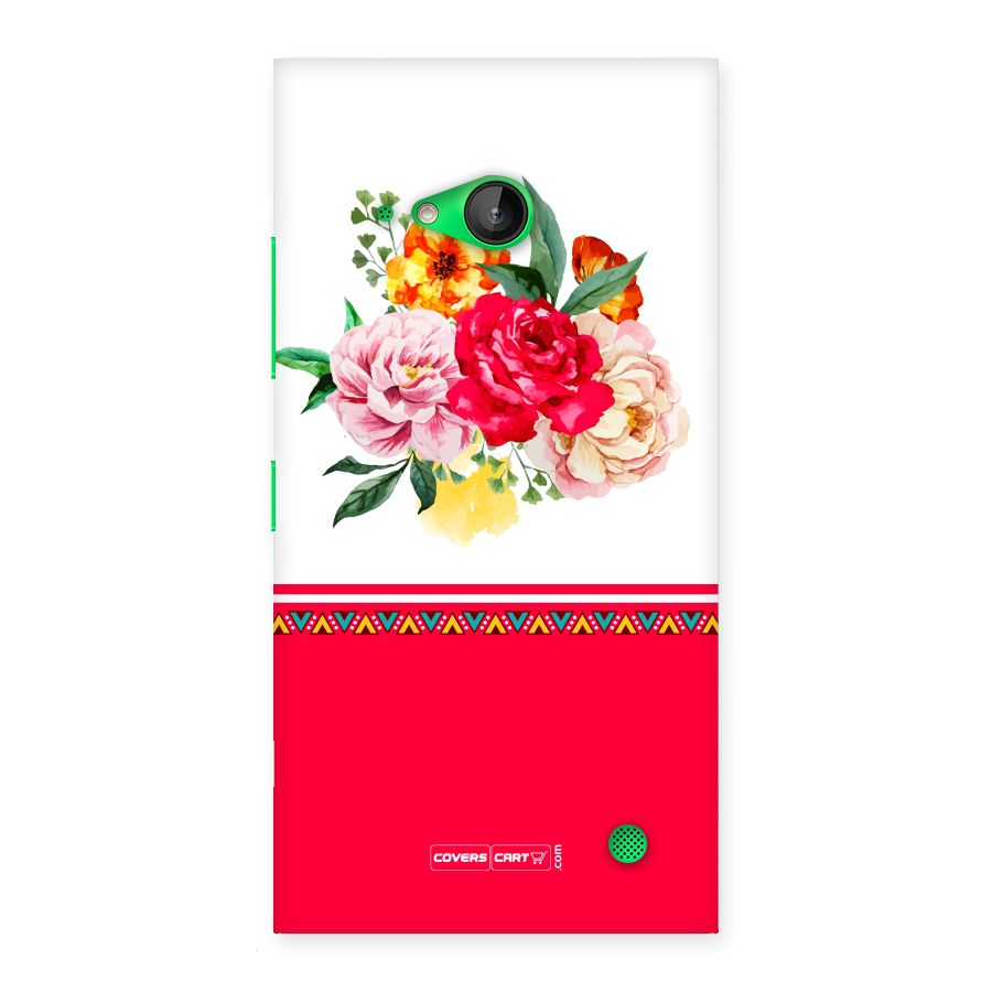 Flower Fusion Back Case for Lumia 730