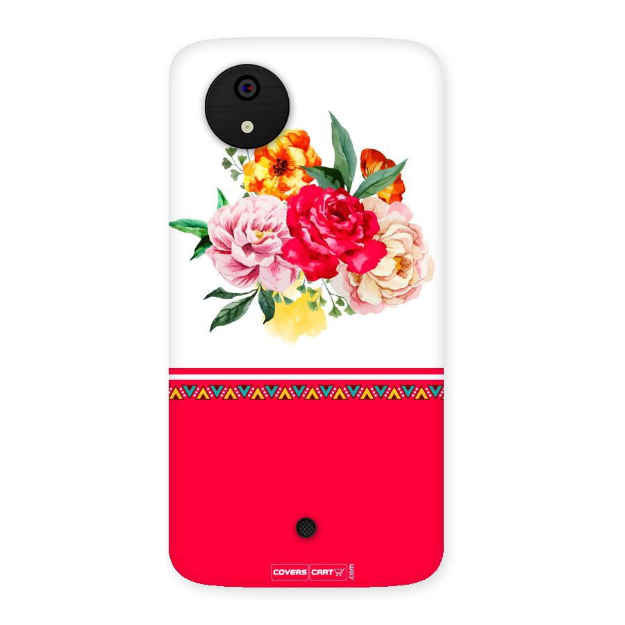 Flower Fusion Back Case for Micromax Canvas A1