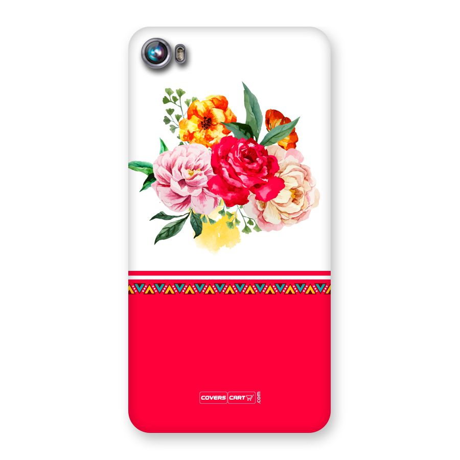Flower Fusion Back Case for Micromax Canvas Fire 4 A107