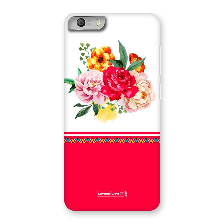 Flower Fusion Back Case for Micromax Canvas Knight 2