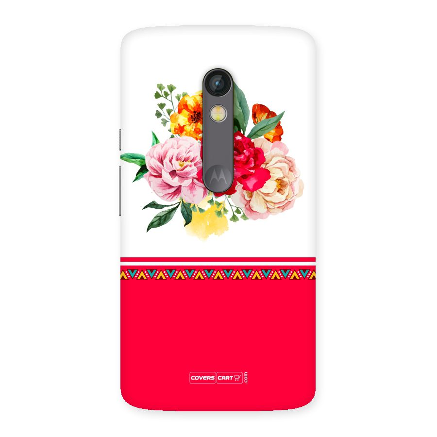 Flower Fusion Back Case for Moto X Play