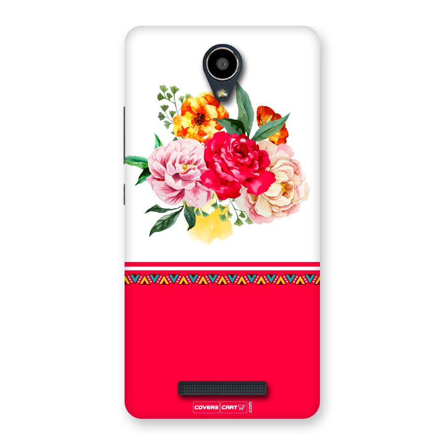 Flower Fusion Back Case for Redmi Note 2