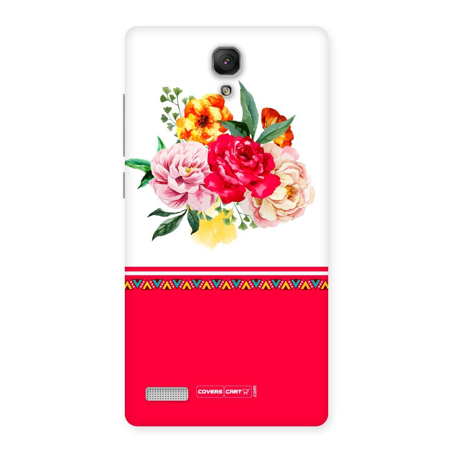Flower Fusion Back Case for Redmi Note Prime