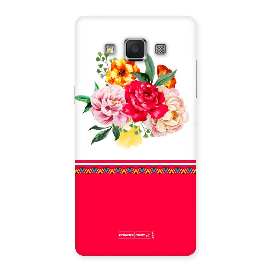 Flower Fusion Back Case for Samsung Galaxy A5