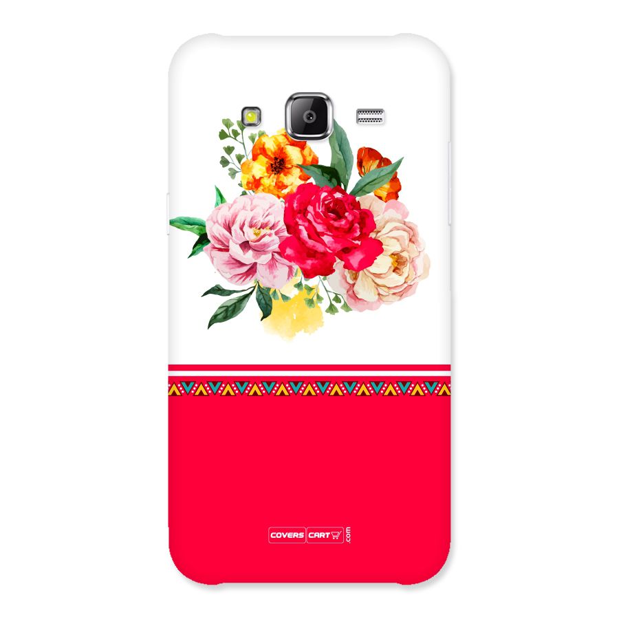 Flower Fusion Back Case for Samsung Galaxy J5