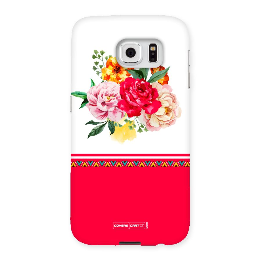 Flower Fusion Back Case for Samsung Galaxy S6